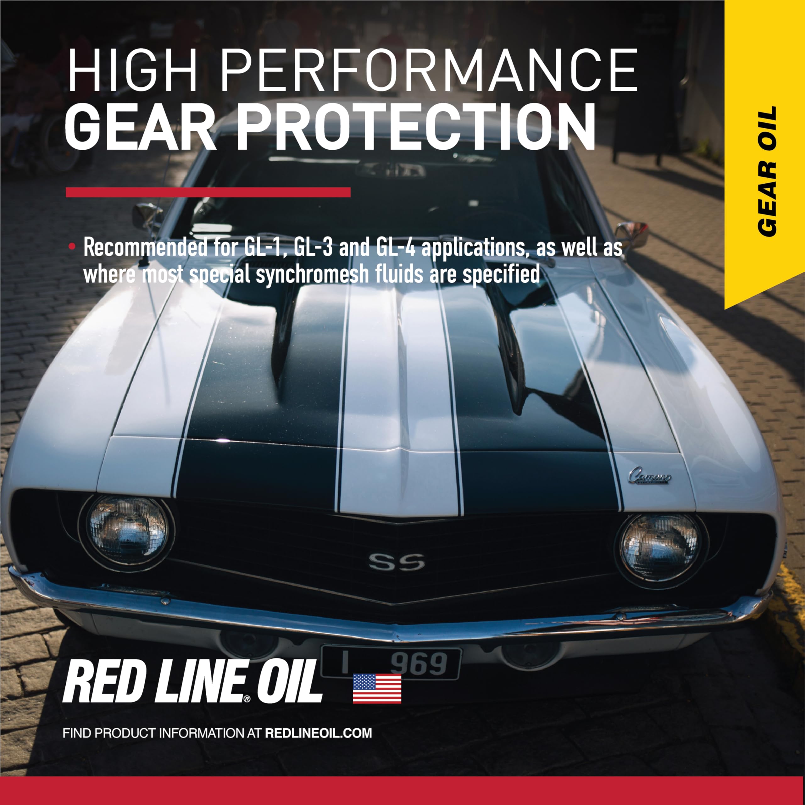 Amazon.co.jp: Red Line MT-90 ギアオイル 75W90 GL-4 1 Gallon (128
